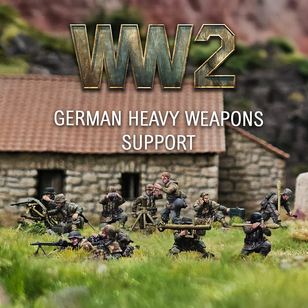 Victrix Miniatures - Late War German Heavy Weapon Support 1944-1946