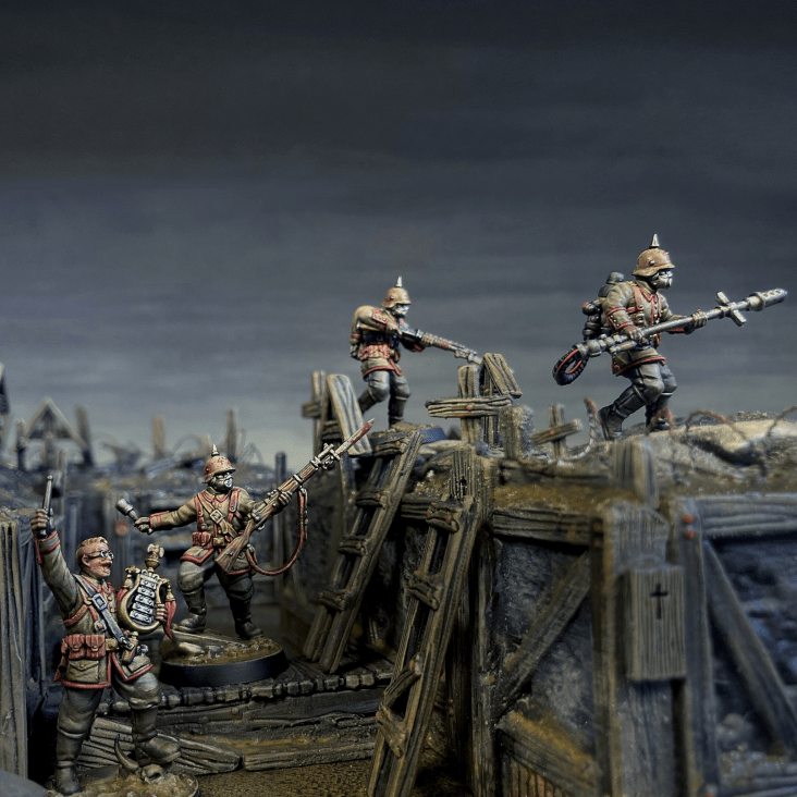Trench Crusade - The Prussian Stosstruppen Warband