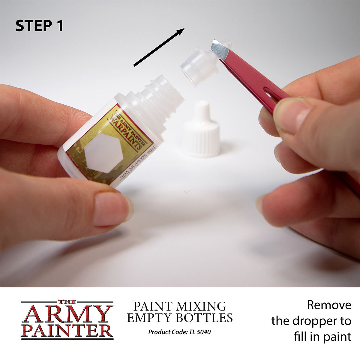 The Army Painter - Paint Mixing Empty Bottles