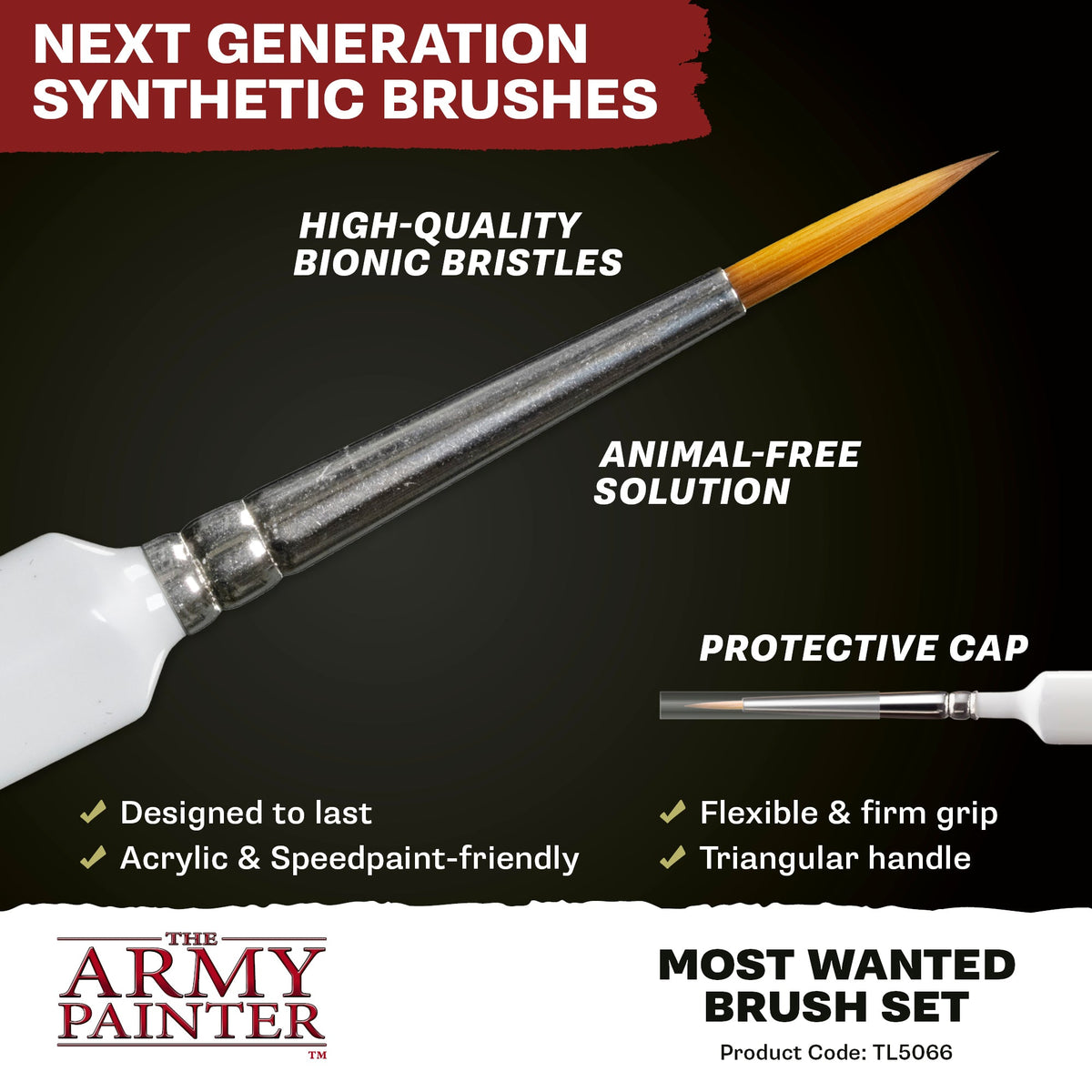 The Army Painter - Most Wanted Brush Set