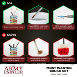 The Army Painter - Most Wanted Brush Set