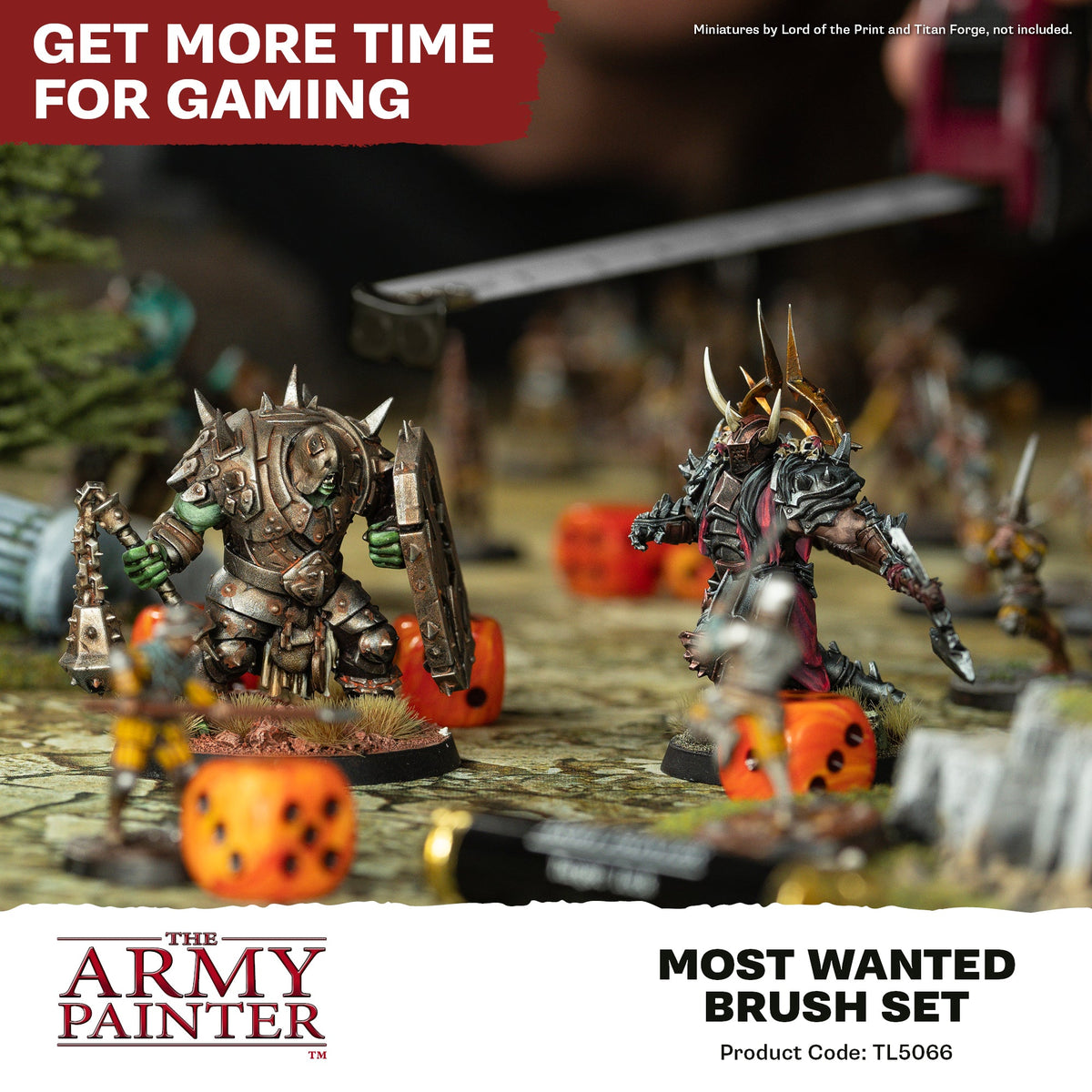 The Army Painter - Most Wanted Brush Set