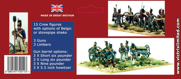 Victrix Miniatures - British Foot Artillery