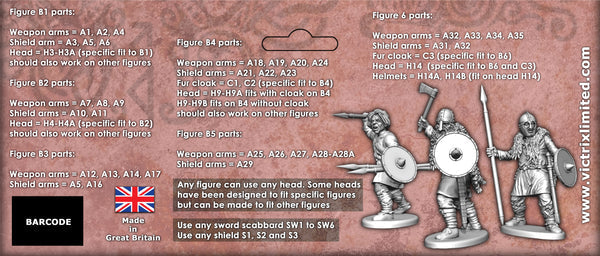 Victrix Miniatures - Early Saxon Unarmoured Warriors