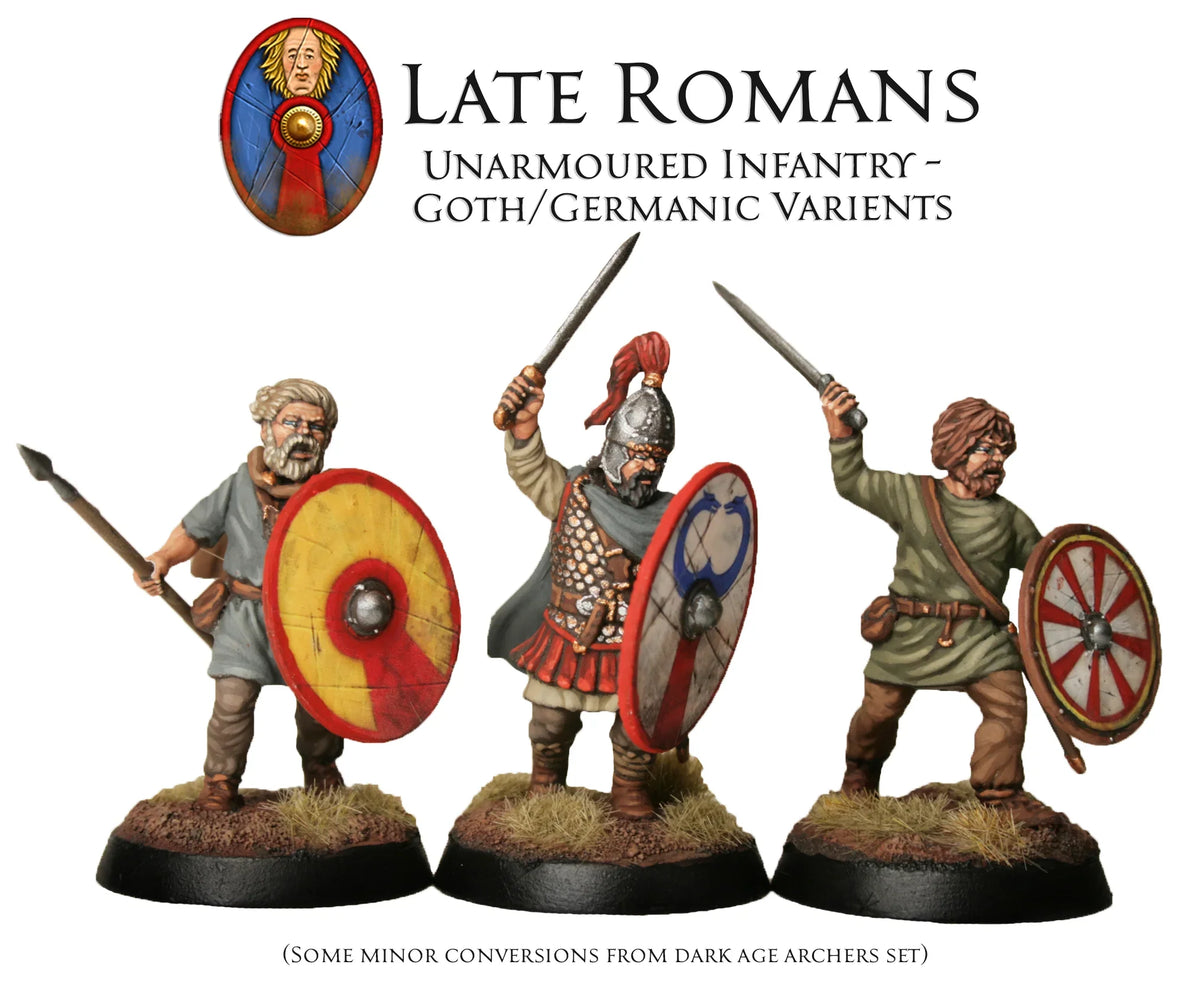 Victrix Miniatures - Late Roman Unarmoured Infantry