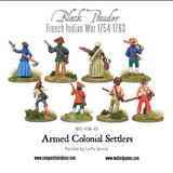 Black Powder - French Indian War: Armed Colonial Settlers