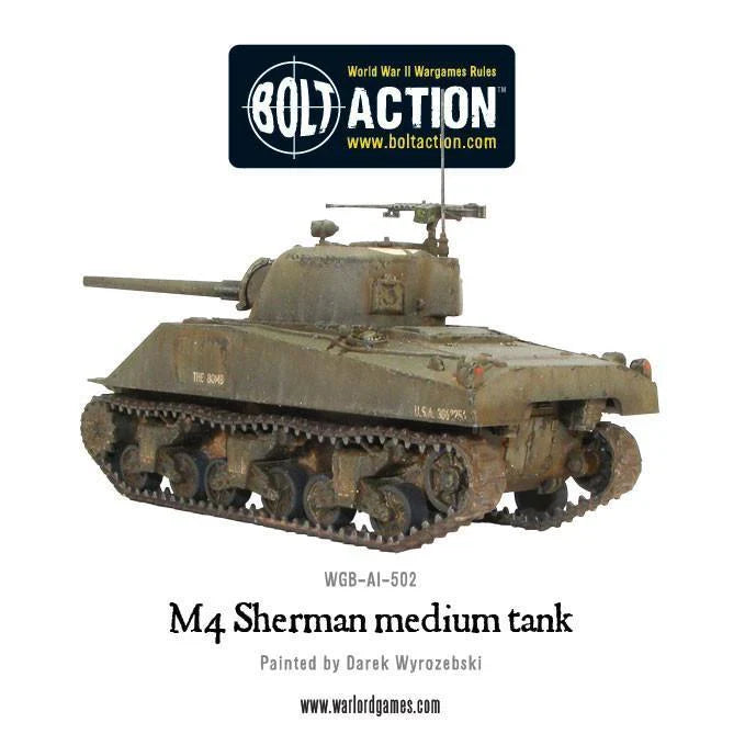 Bolt Action - M4 Sherman Medium Tank