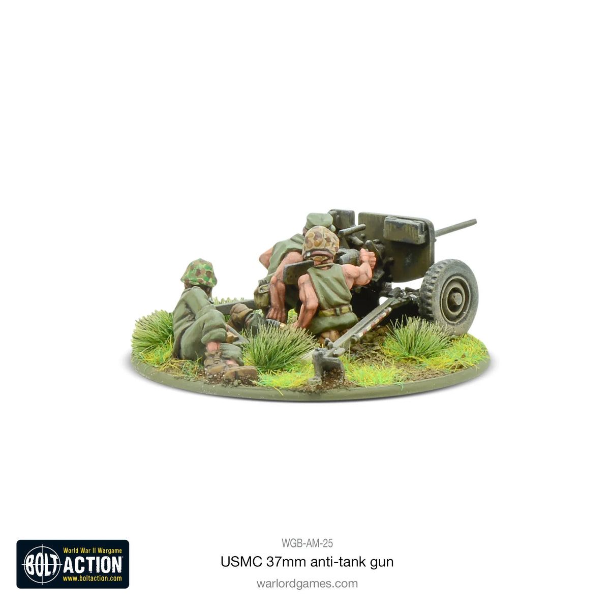 Bolt Action - USMC M3A1 37mm Anti-Tank Gun