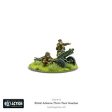 Bolt Action - British Airborne 75mm Pack Howitzer Light Artillery