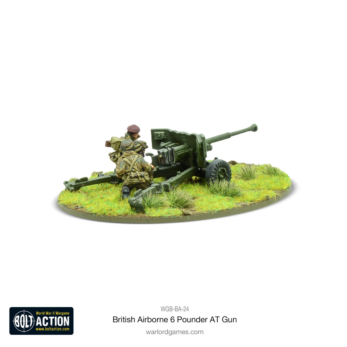 Bolt Action - British Airborne Six Pounder Anti-Tank Gun