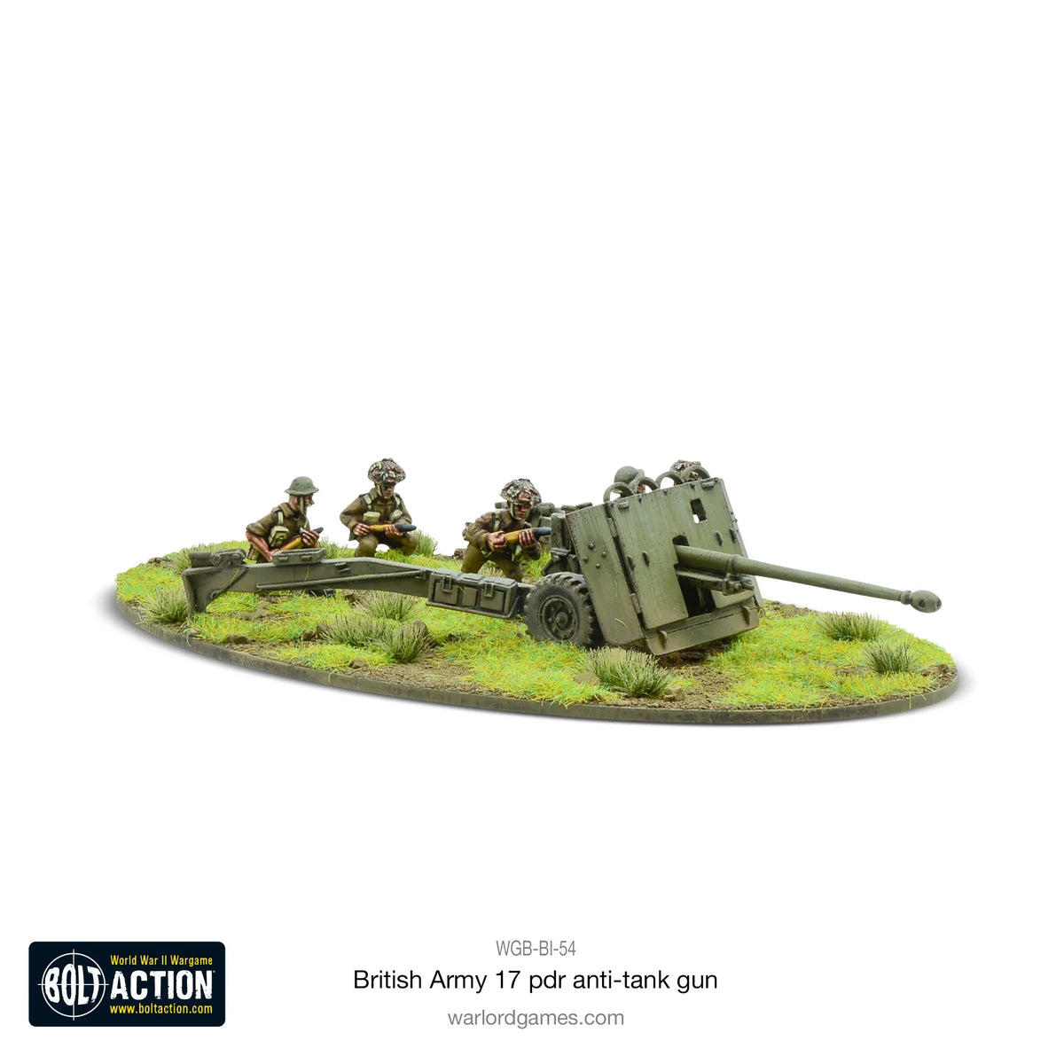Bolt Action - British Army 17 Pdr Anti-Tank Gun