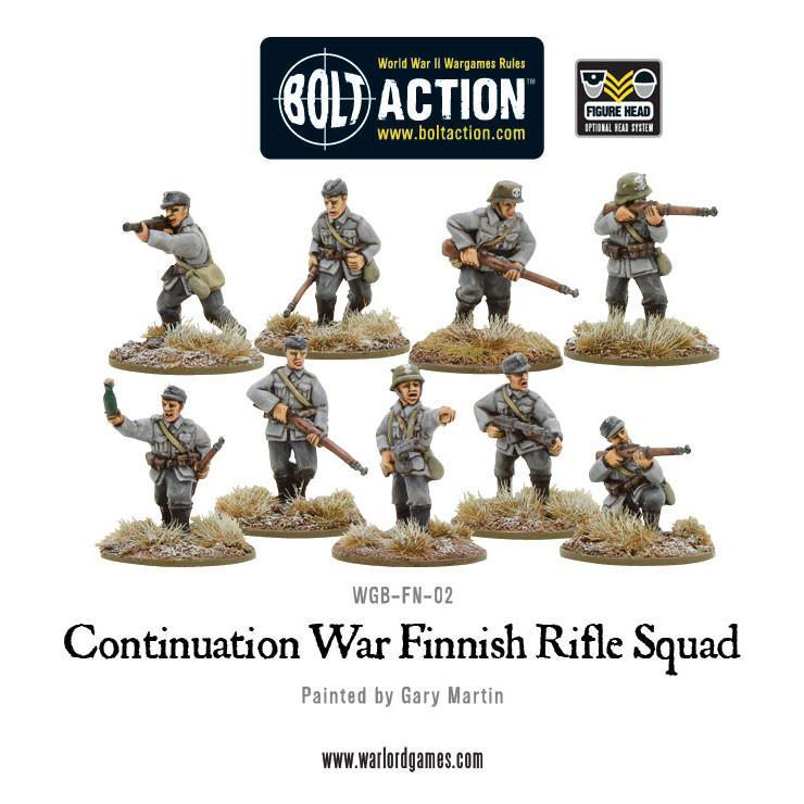Bolt Action - Continuation War Finnish Rifle Squad