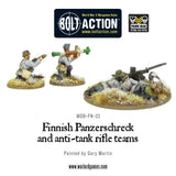 Bolt Action - Finnish Panzerschreck and Anti-Tank Rifle Teams