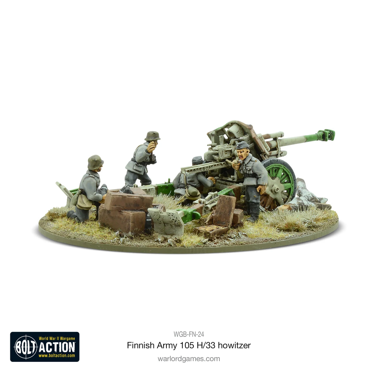 Bolt Action - Finnish Army 105 H/33 Howitzer