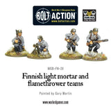 Bolt Action - Finnish Light Mortar and Flamethrower Teams