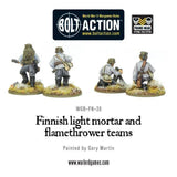 Bolt Action - Finnish Light Mortar and Flamethrower Teams