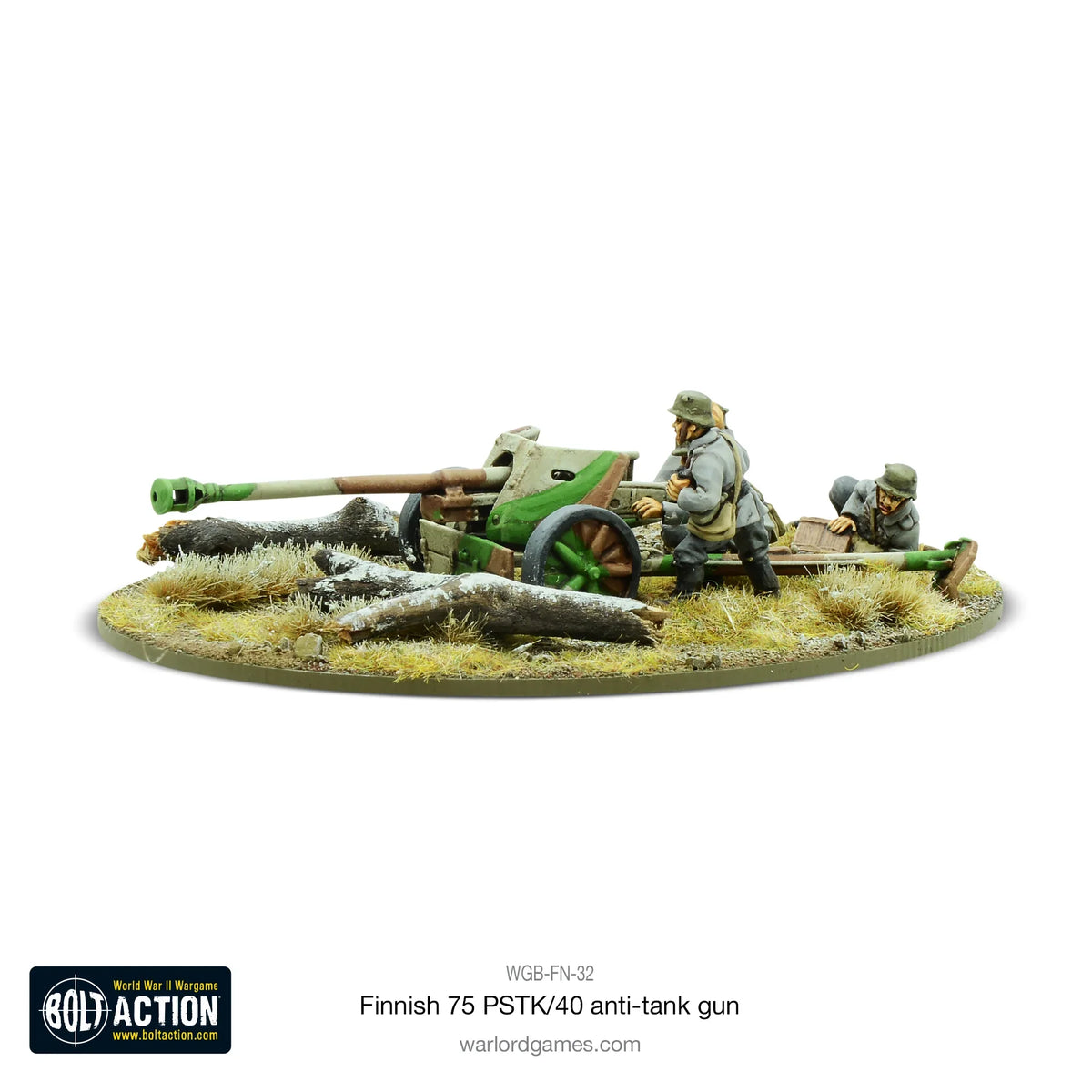 Bolt Action - Finnish 75 PSTK/40 Anti-Tank Gun