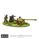 Bolt Action - Fallschirmjager 75mm PaK 40 Anti-Tank Gun