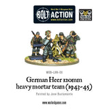 Bolt Action - German Heer 120mm Heavy Mortar Team (1943-45)