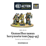 Bolt Action - German Heer 120mm Heavy Mortar Team (1943-45)