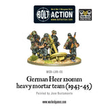 Bolt Action - German Heer 120mm Heavy Mortar Team (1943-45)