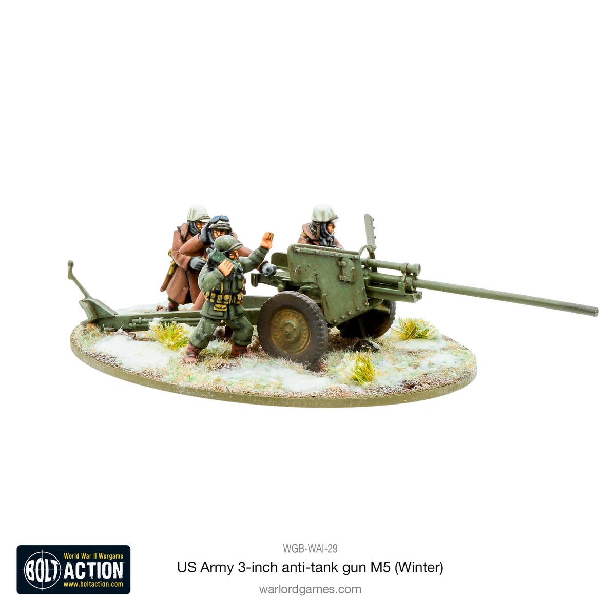 Bolt Action - US Army 3-Inch Anti-Tank Gun M5 (Winter)