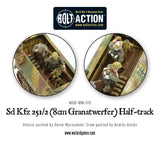 Bolt Action - Sd.Kfz 251/2 Ausf D (8cm Granatwerfer) Half-Track