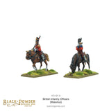 Black Powder - Napoleonic Wars: Mounted British Infantry Officers (Waterloo)