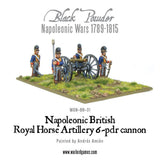 Black Powder - Napoleonic Wars: British Royal Horse Artillery 6-Pdr Cannon