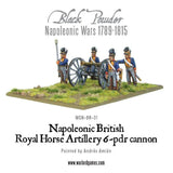 Black Powder - Napoleonic Wars: British Royal Horse Artillery 6-Pdr Cannon