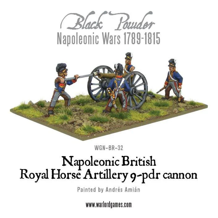 Black Powder - Napoleonic Wars: British Royal Horse Artillery 9-Pdr Cannon