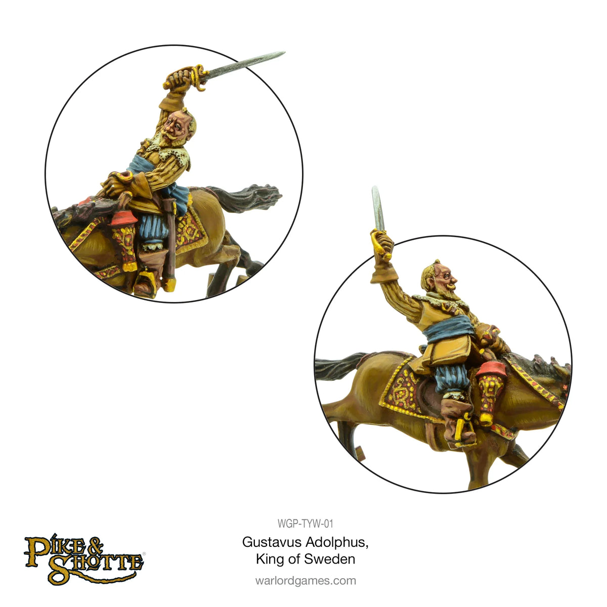 Pike & Shotte - Gustavus Adolphus, King Of Sweden