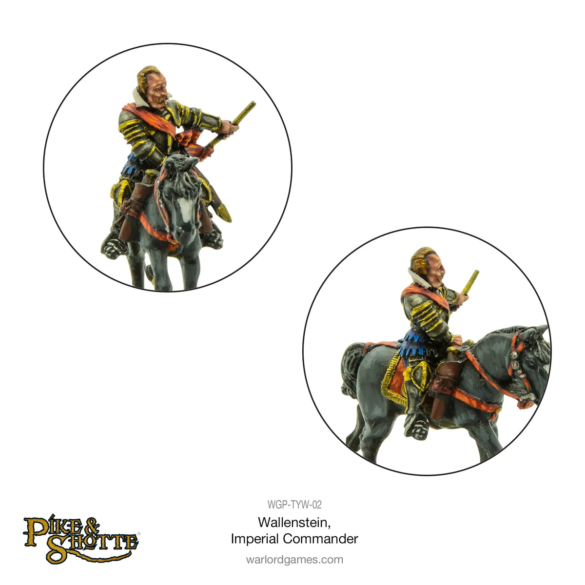 Pike & Shotte - Wallenstein, Imperial Commander