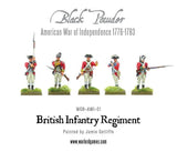 Black Powder - American War of Independence: British Infantry Regiment