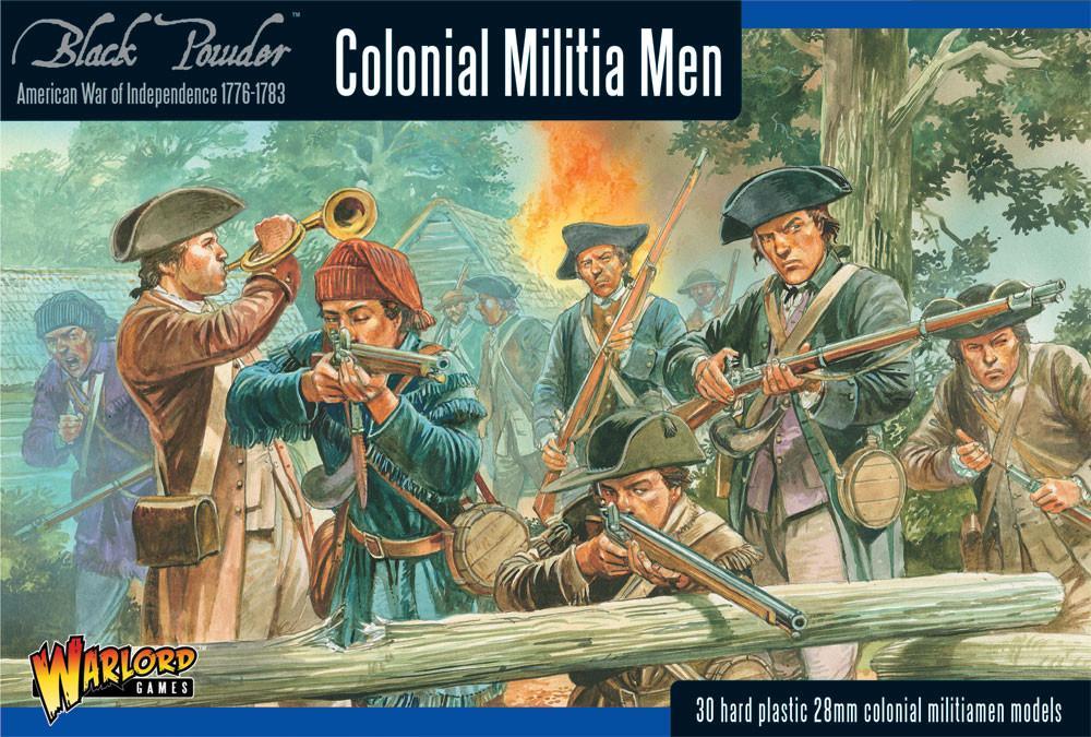 Black Powder - American War of Independence: Colonial Militia Men