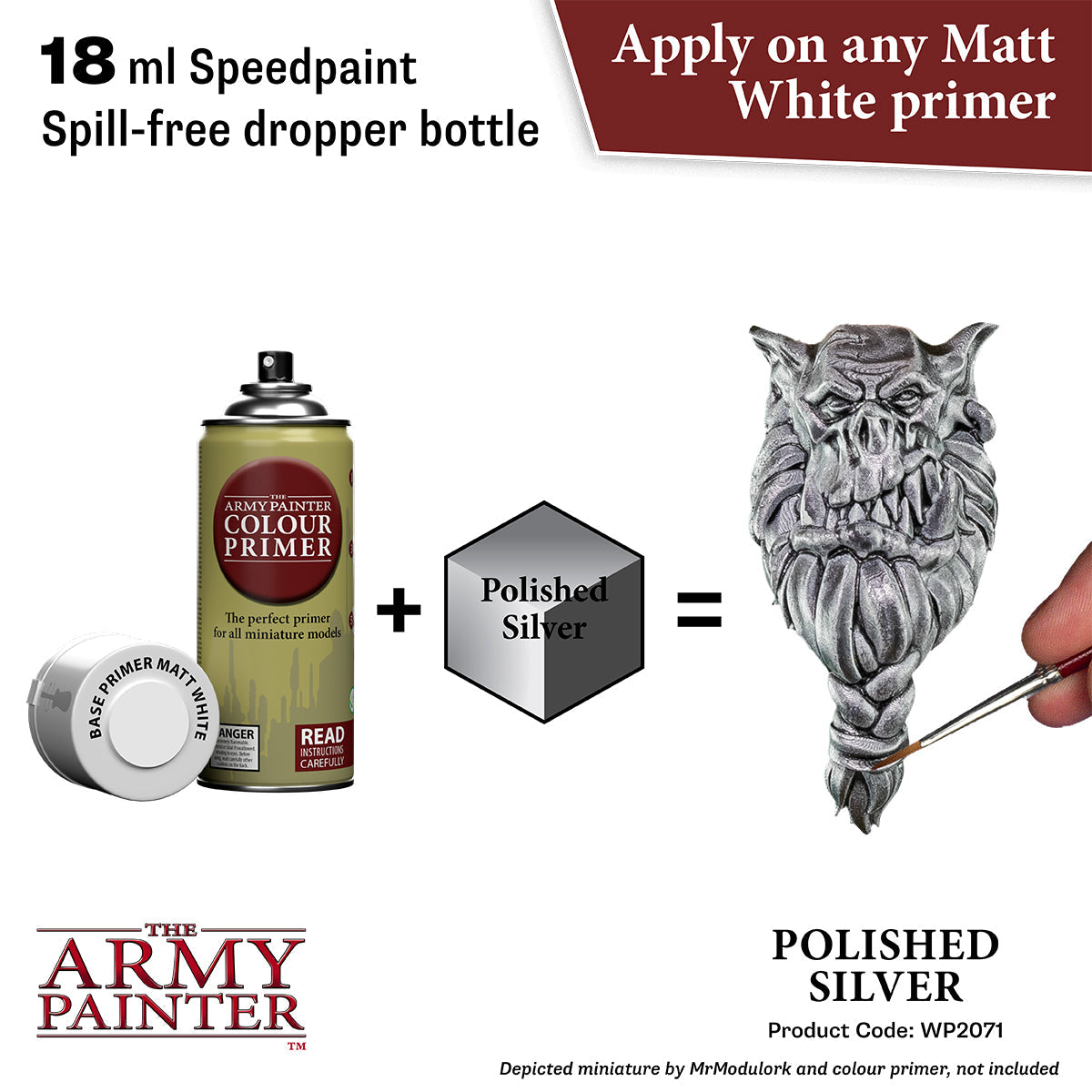 The Army Painter - Speedpaint: Polished Silver