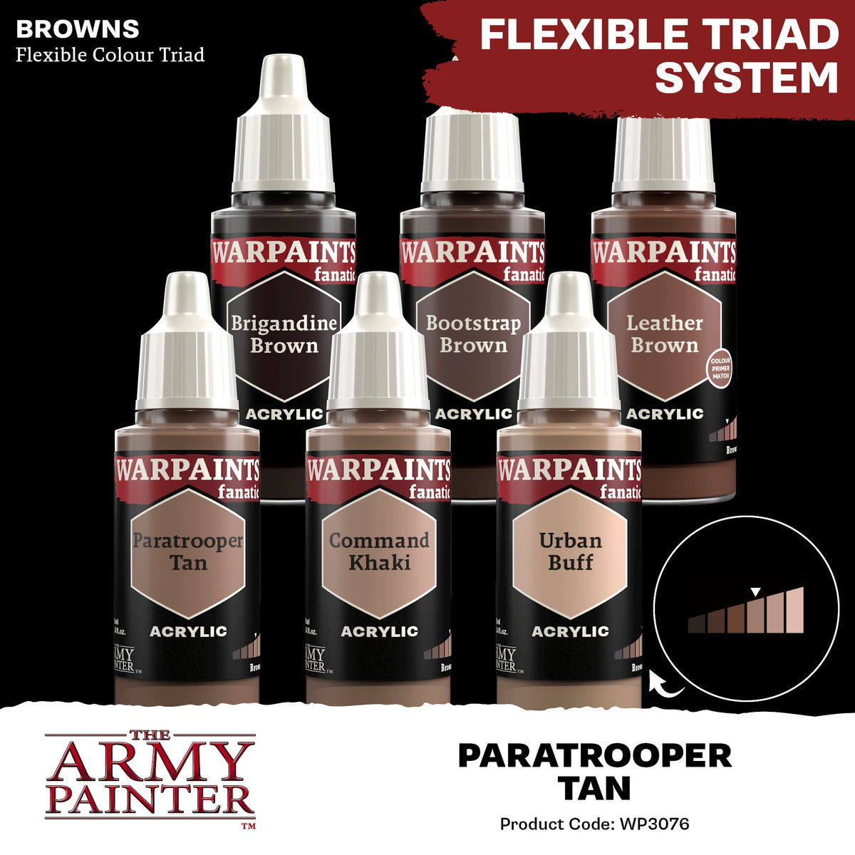 The Army Painter - Warpaints Fanatic: Paratrooper Tan