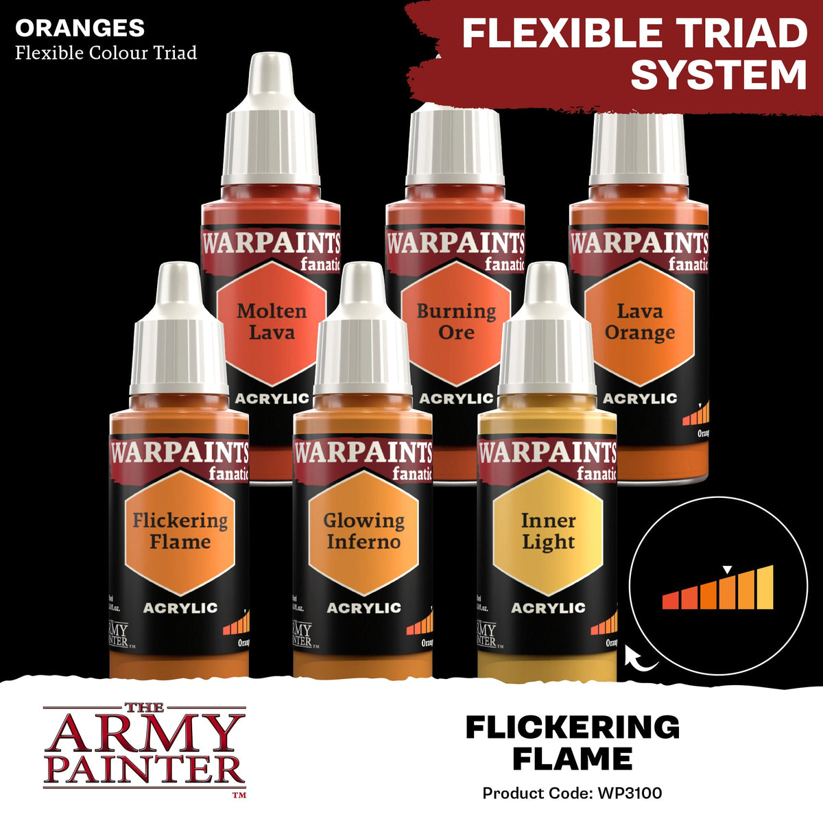 The Army Painter - Warpaints Fanatic: Flickering Flame