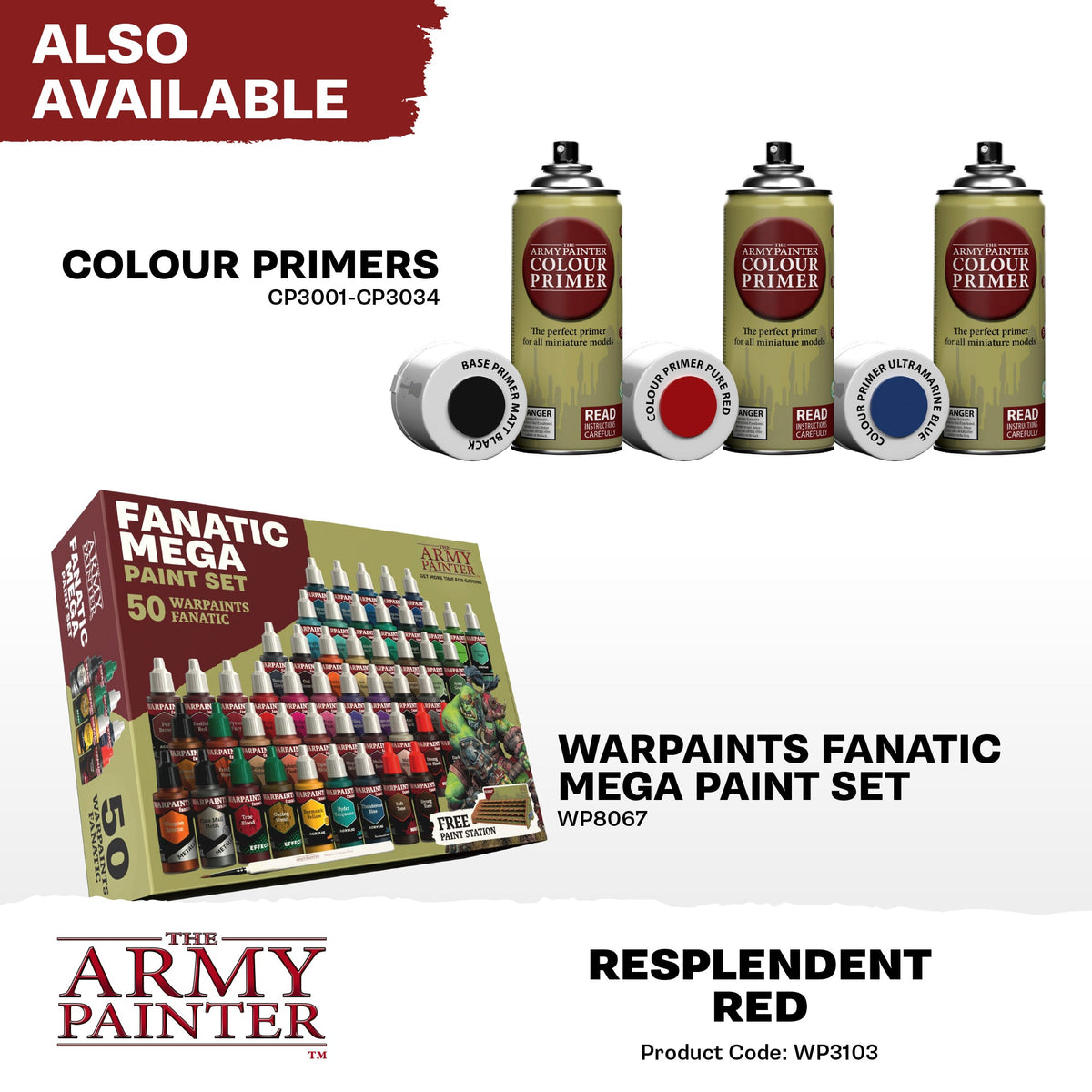 The Army Painter - Warpaints Fanatic: Resplendent Red