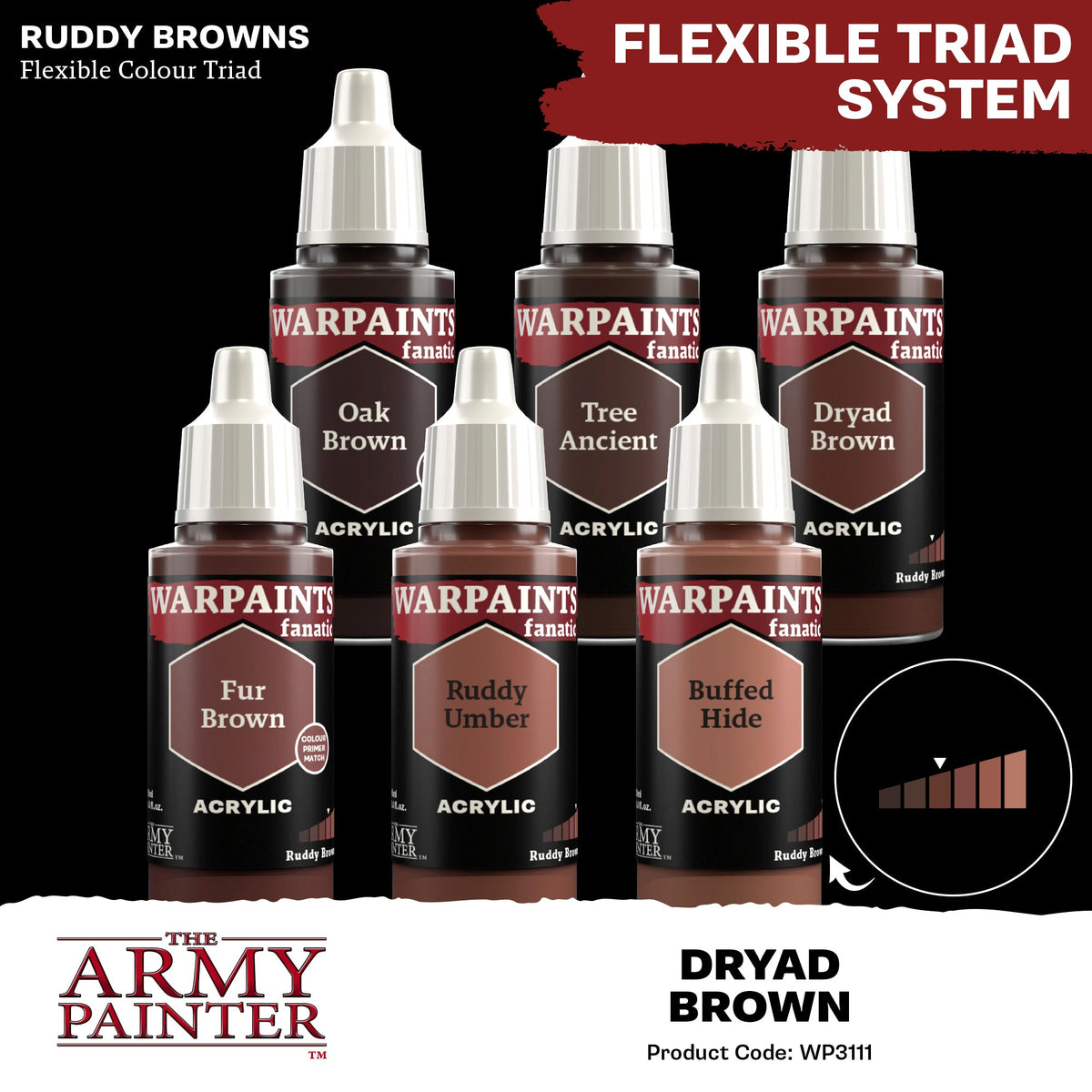 The Army Painter - Warpaints Fanatic: Dryad Brown