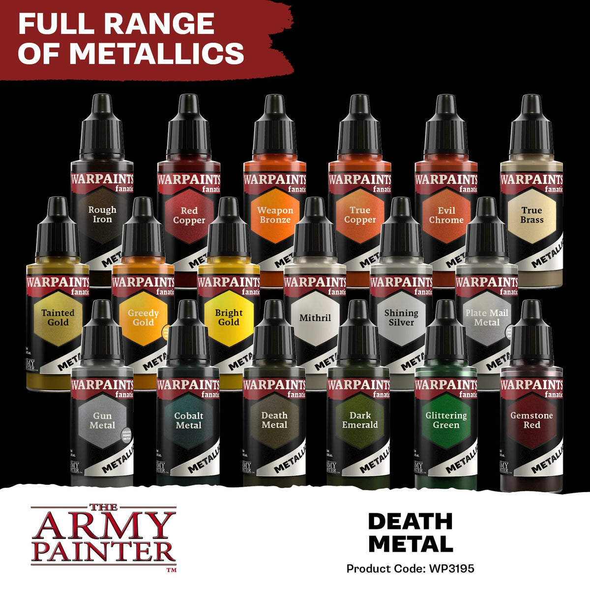 The Army Painter - Warpaints Fanatic Metallic: Death Metal