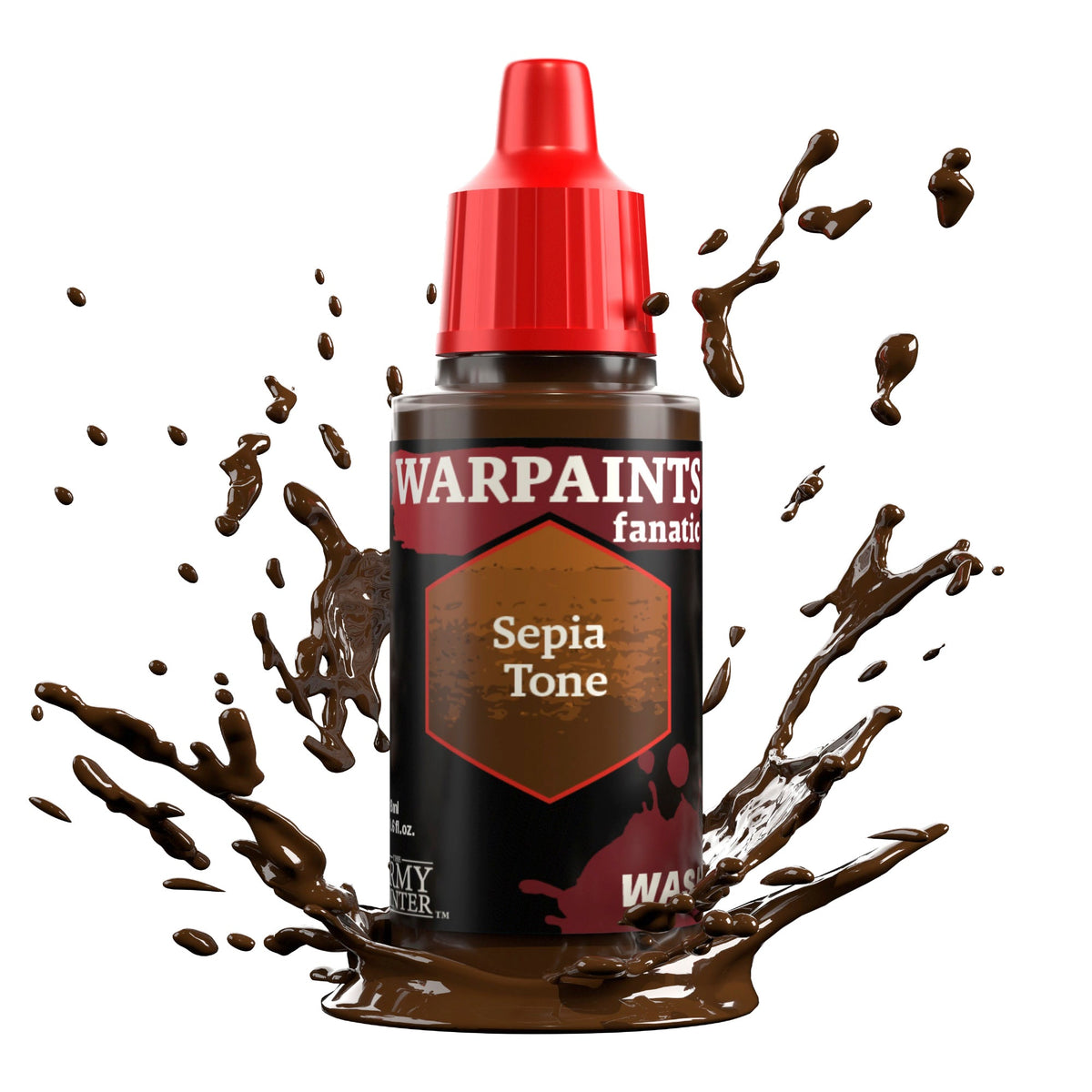 The Army Painter - Warpaints Fanatic Wash: Sepia Tone