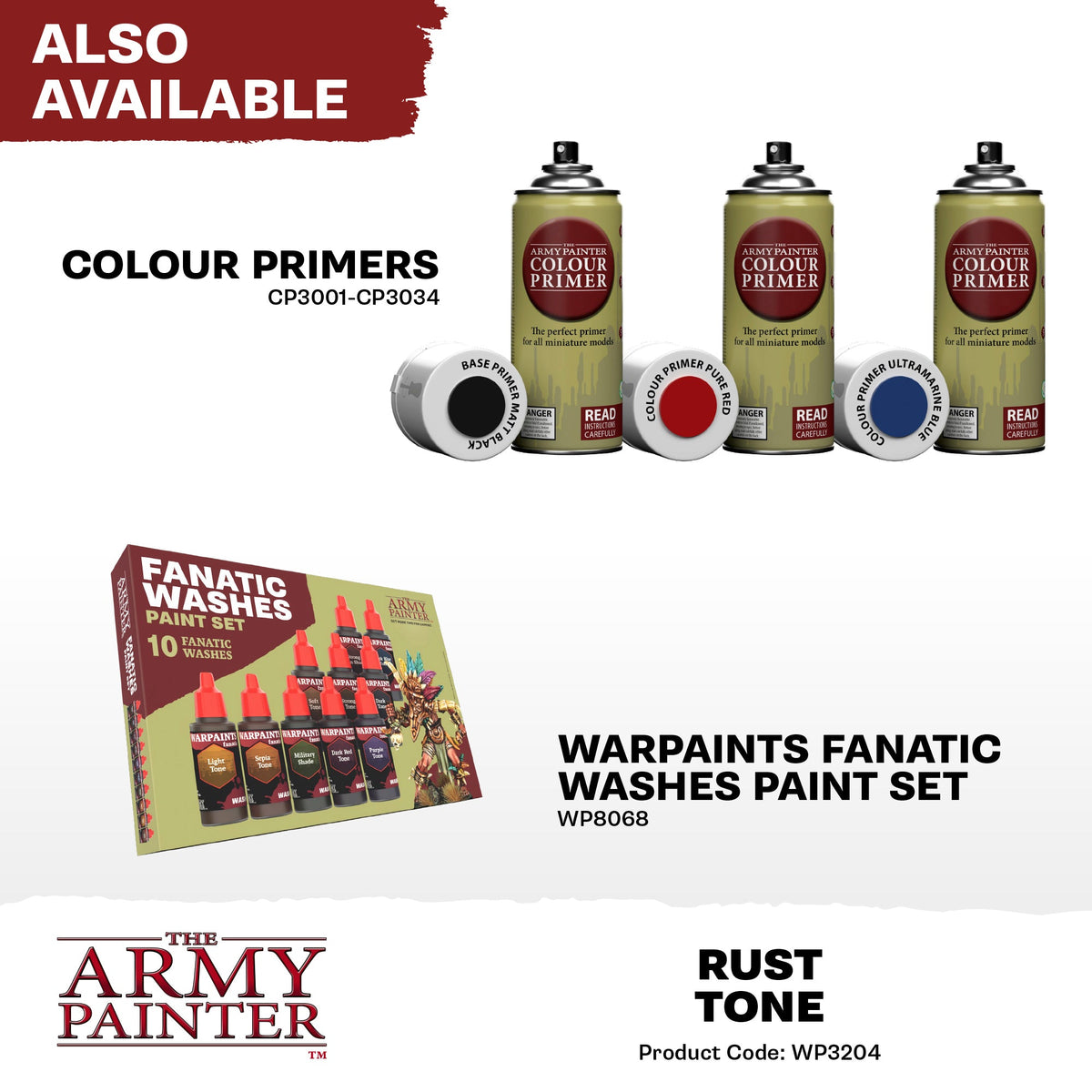 The Army Painter - Warpaints Fanatic Wash: Rust Tone