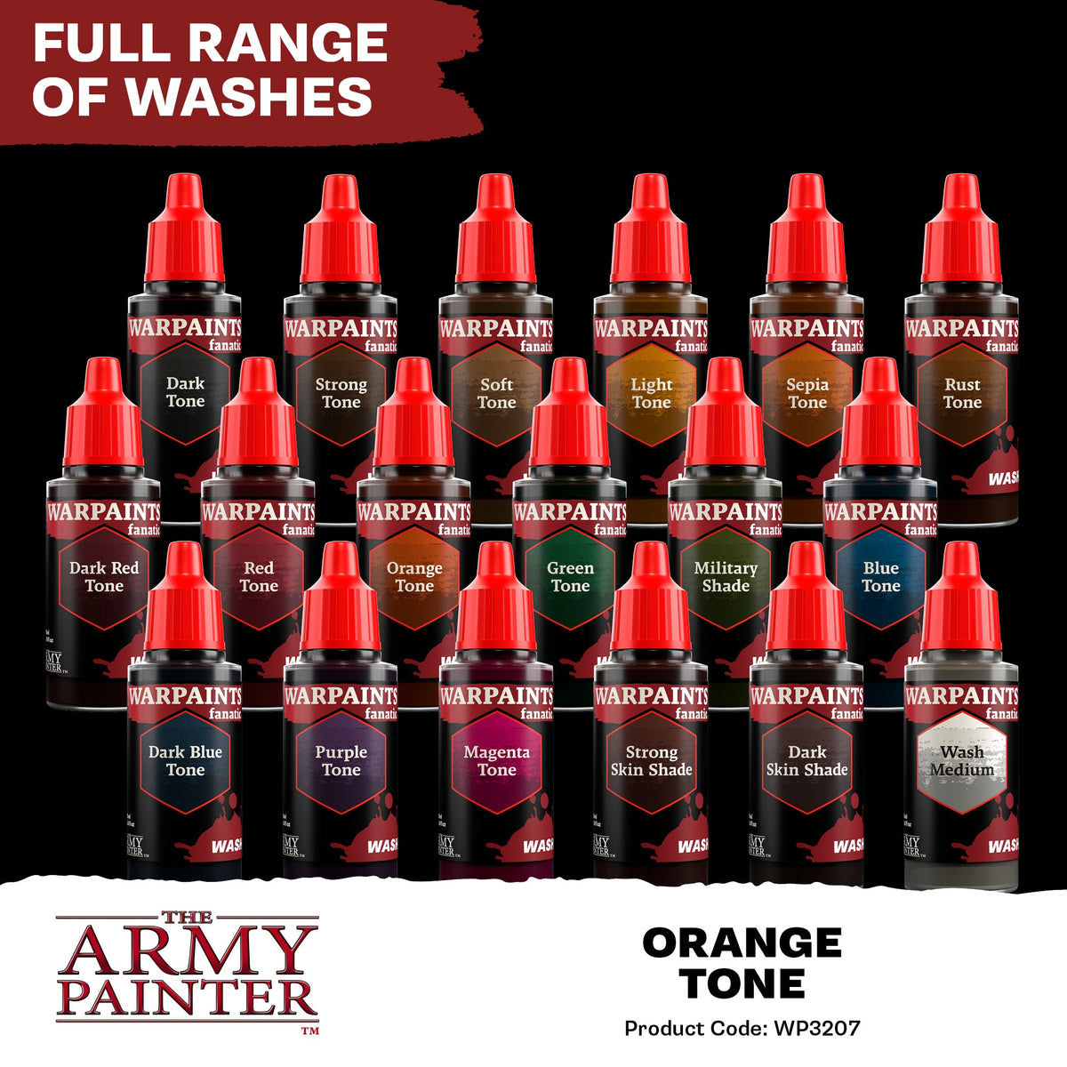 The Army Painter - Warpaints Fanatic Wash: Orange Tone