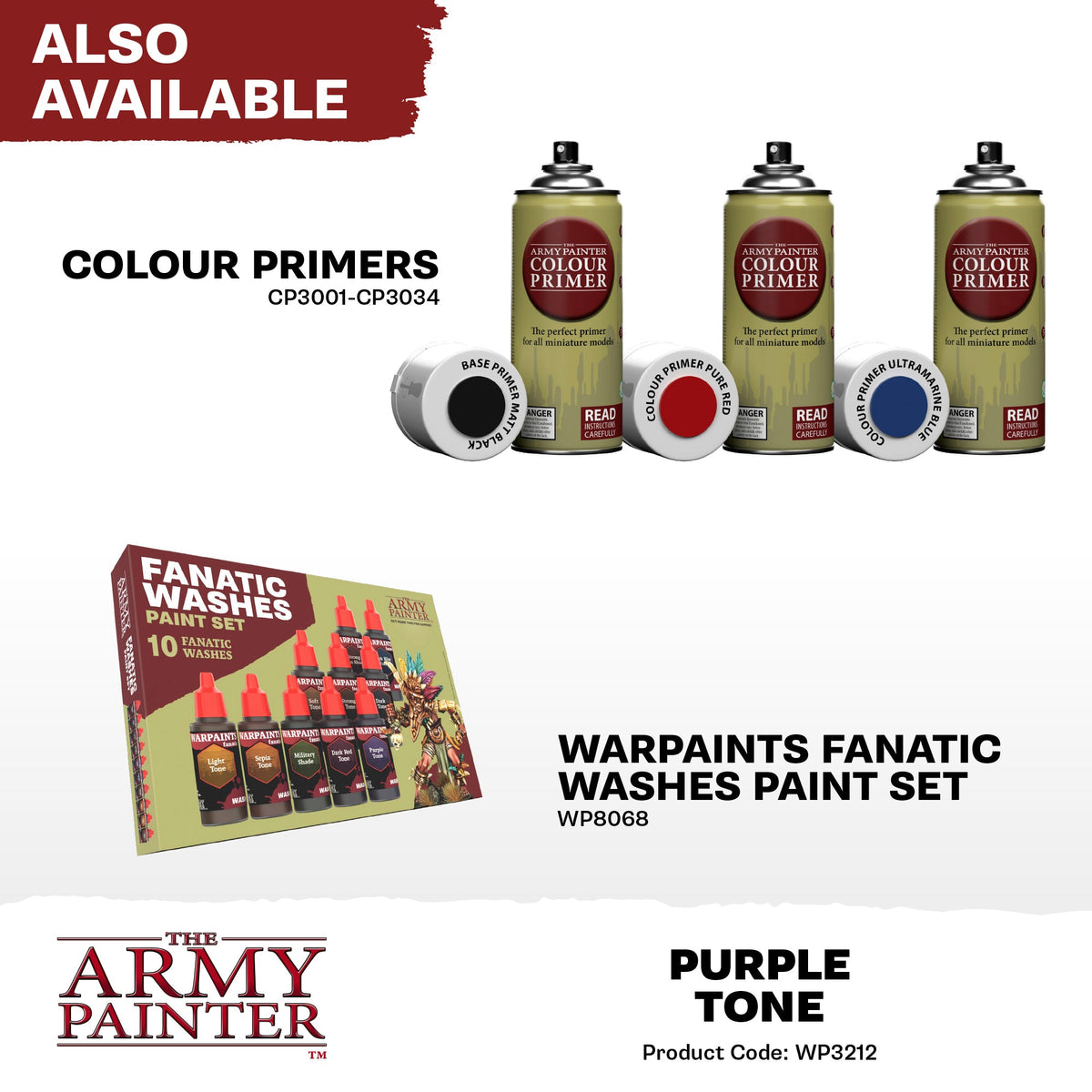 The Army Painter - Warpaints Fanatic Wash: Purple Tone