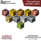The Army Painter - Speedpaint: Metallics Set 2.0