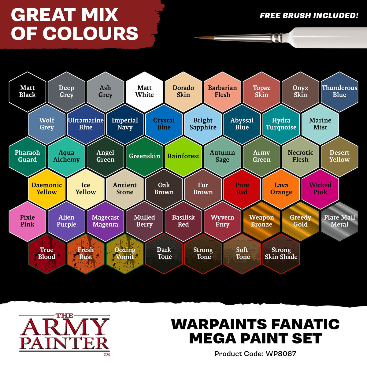 The Army Painter - Warpaints Fanatic: Mega Set