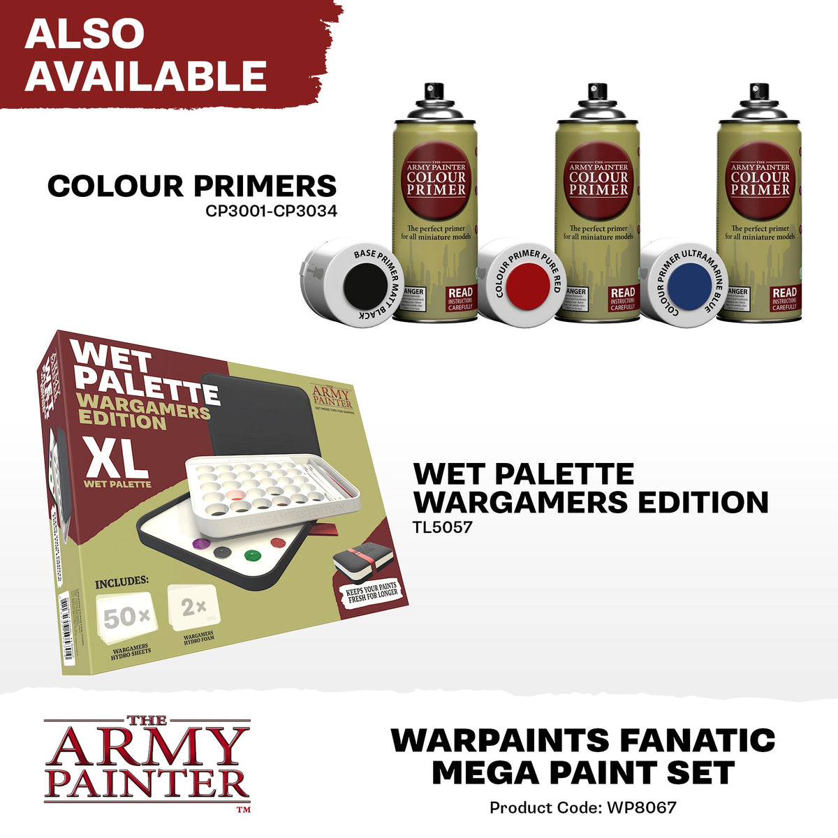 The Army Painter - Warpaints Fanatic: Mega Set