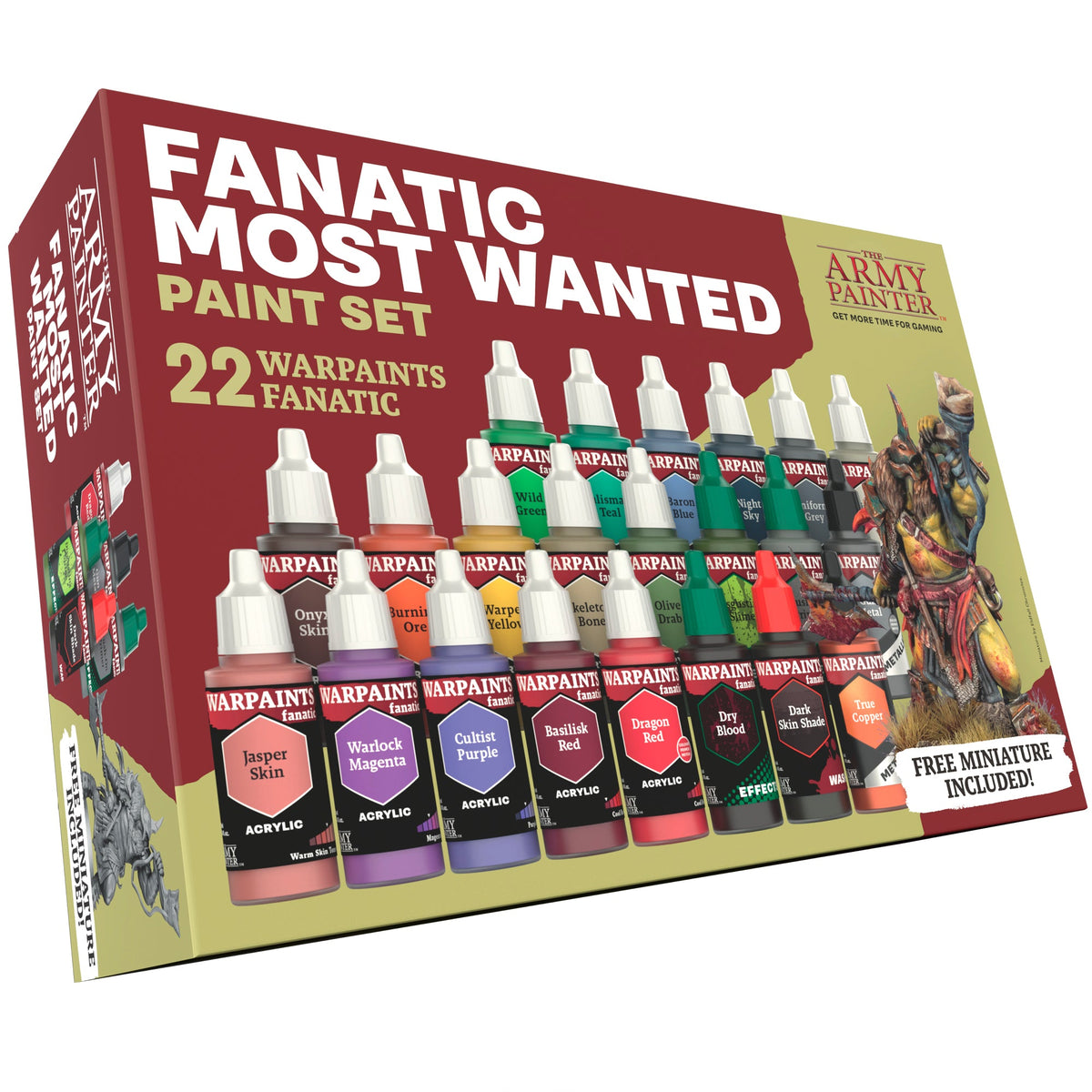 The Army Painter - Warpaints Fanatic: Most Wanted Set