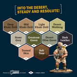 The Army Painter - Historical: World War II British 8th Army Paint Set